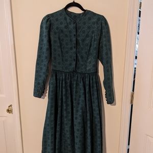 Laura Ashley Green Dress